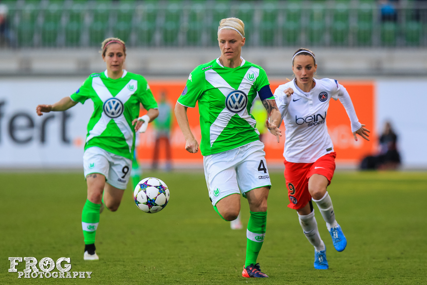 180 Paris Saint Germain V Vfl Wolfsburg Uefa Womens Champions