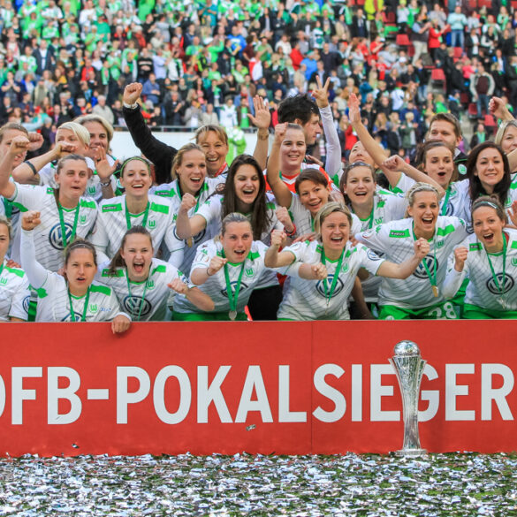 Your 2015 Frauen DFB-Pokal winner, VfL Wolfsburg.
