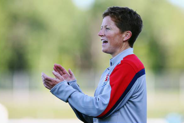 michelle french uswnt u-20 head coach by getty images