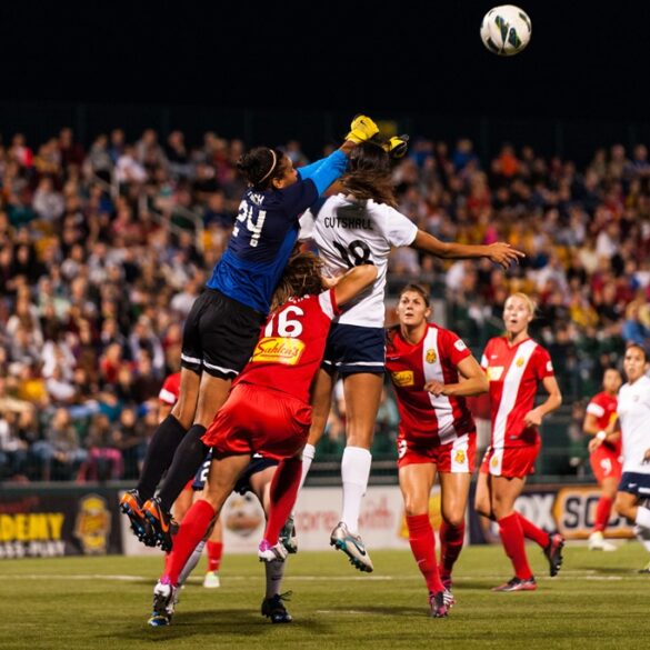 adrianna franch of western new york flash by nwsl soccer