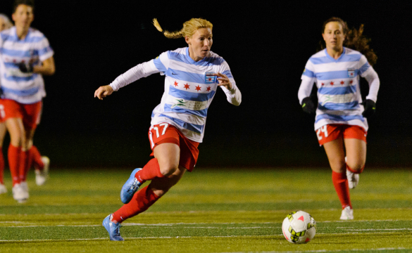 lori chalupny of the chicago red stars