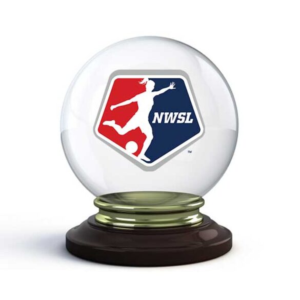 nwsl logo in crystal ball