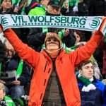 Wolfsburg supporters.