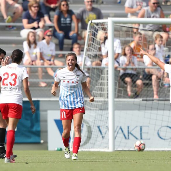 Sofia Huerta of Chicago. (Chicago Red Stars)