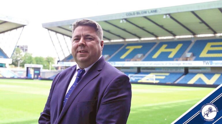 Chris Phillips, manager of Millwall Lionesses. (Millwall Lionesses)