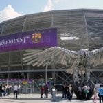 Groupama Arena in Budapest, site of the 2019 UEFA Women's Champions League final. (Daniela Porcelli / OGM)